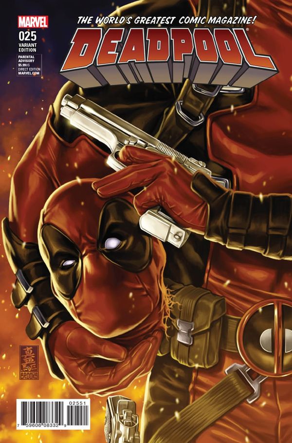 Deadpool #25 (Brooks Variant)
