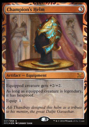 Champion's Helm (Kaladesh Inventions) Trading Card