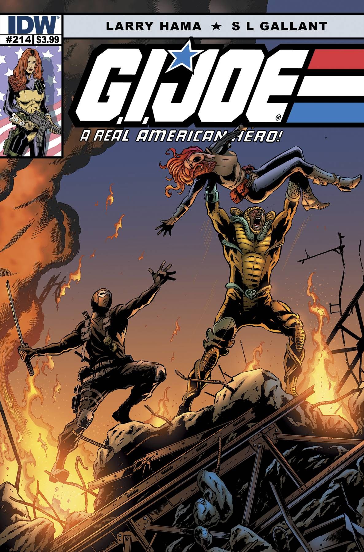 G.I. Joe: A Real American Hero #214 Comic