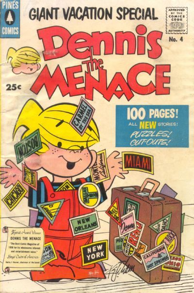 Dennis the Menace Giant #4 Comic