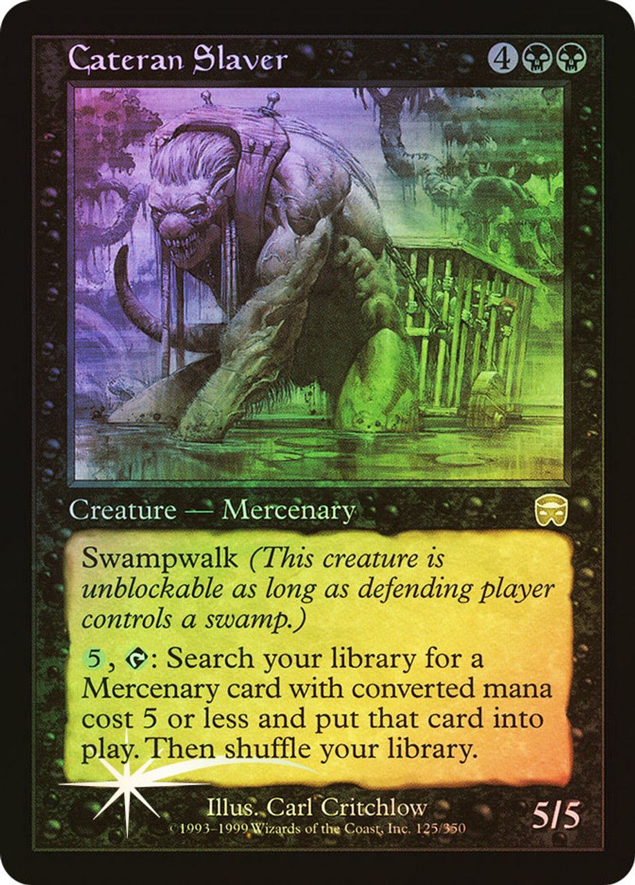 Cateran Slaver (Mercadian Masques - Foil) Trading Card