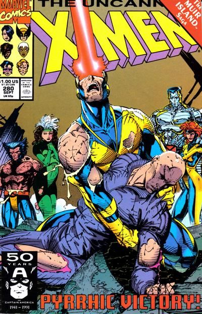 Uncanny X-Men #280 Comic