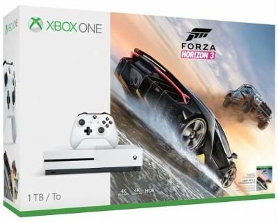 Microsoft Xbox One S [Forza Horizon 3 Bundle] Video Game