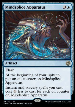 Mindsplice Apparatus (Phyrexia: All Will Be One) Trading Card