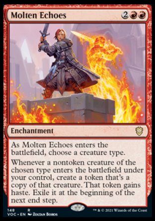 Molten Echoes (Innistrad Crimson Vow Commander Decks) Trading Card