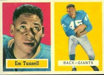 Em Tunnell 1957 Topps #35 Sports Card