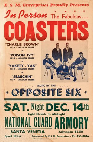 The Coasters National Guard Armory 1963