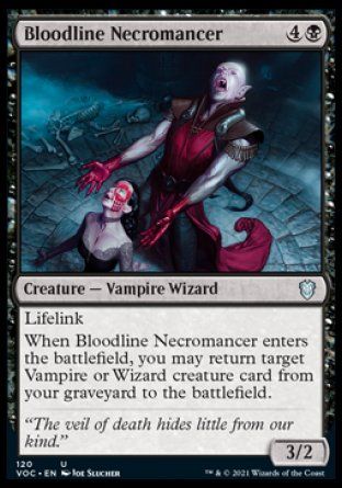 Bloodline Necromancer (Innistrad Crimson Vow Commander Decks) Trading Card