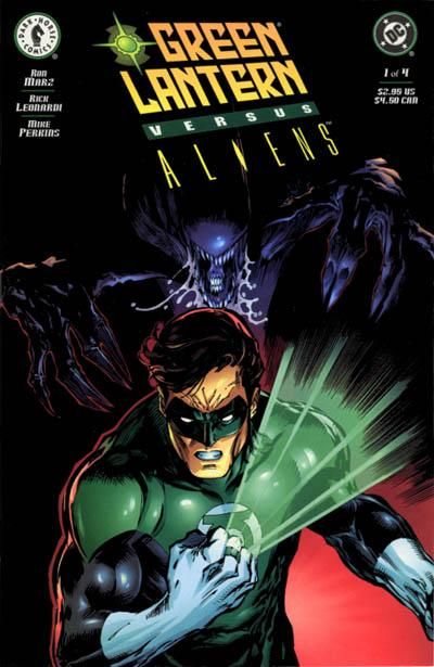 Green Lantern vs. Aliens #1 Comic