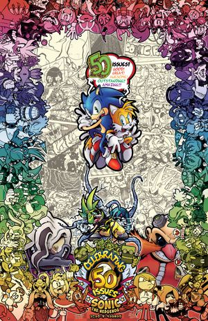 Sonic the Hedgehog #50 (Cvr D Gray)