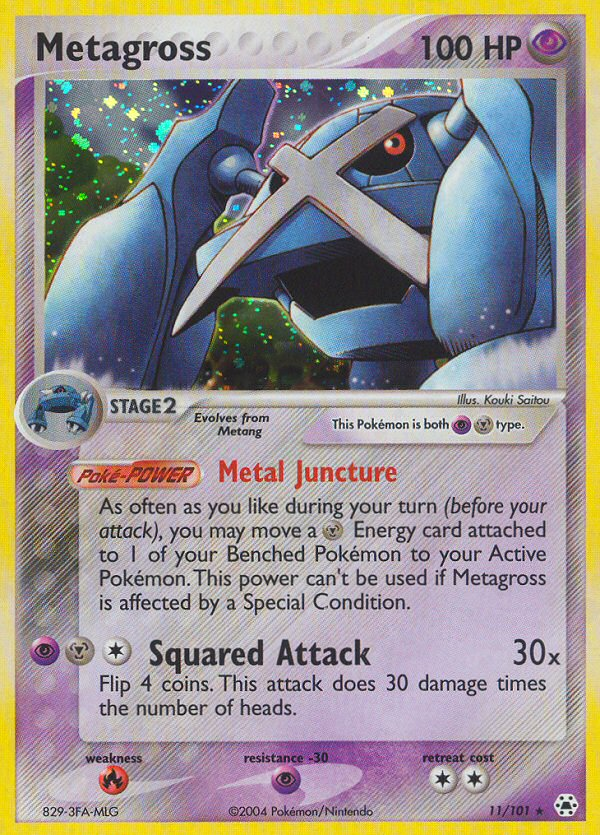 Metagross (11/101) - Hidden Legends Pokémon Card