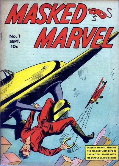 Masked Marvel #1 Comic