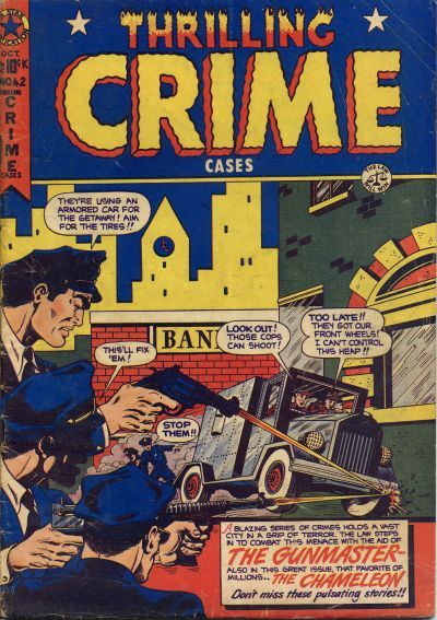 Thrilling Crime Cases #42 Comic