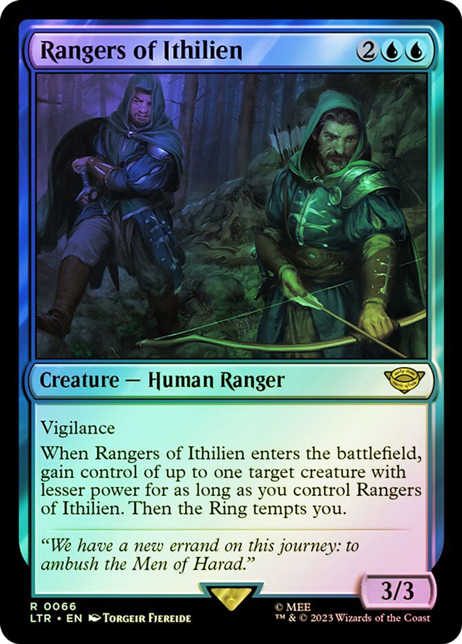 Rangers of Ithilien (The Lord of the Rings - Foil) Trading Card