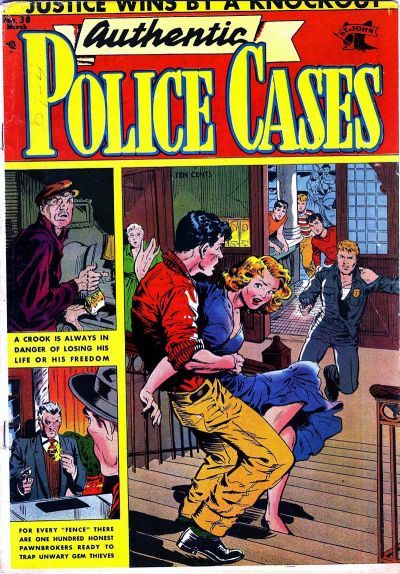 Authentic Police Cases #38 Comic