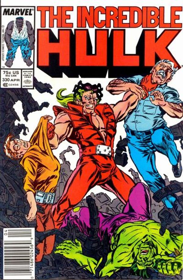 Incredible Hulk #330 (Newsstand Edition)