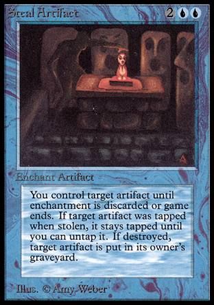 Steal Artifact (Alpha) Trading Card