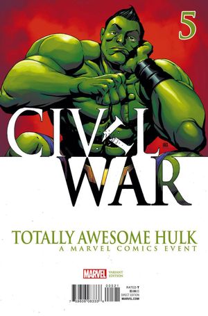 Totally Awesome Hulk #5 (Civil War Variant)
