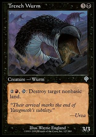 Trench Wurm (Invasion) Trading Card