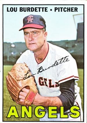 Lew Burdette 1967 Topps #265