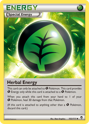 Herbal Energy (103/111) - Furious Fists