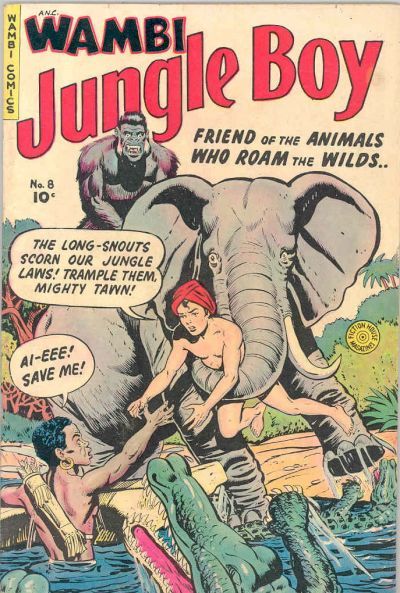 Wambi the Jungle Boy #8 Comic