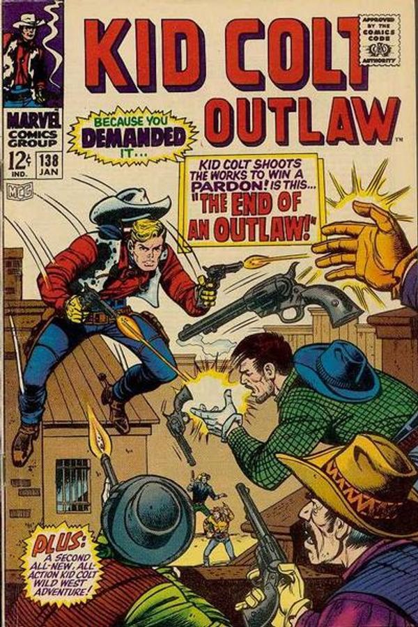 Kid Colt Outlaw #138