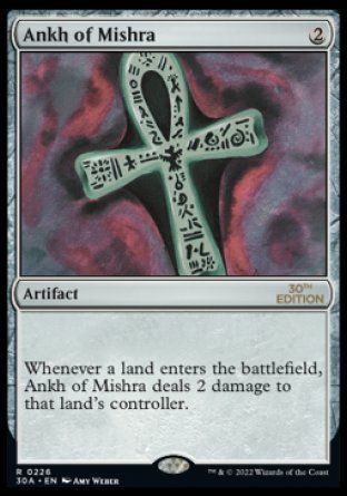 Ankh of Mishra (Magic 30th Anniversary Edition) Trading Card