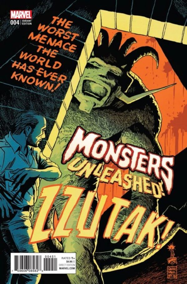 Monsters Unleashed #4 (Francavilla 50s Movie Poster Variant)