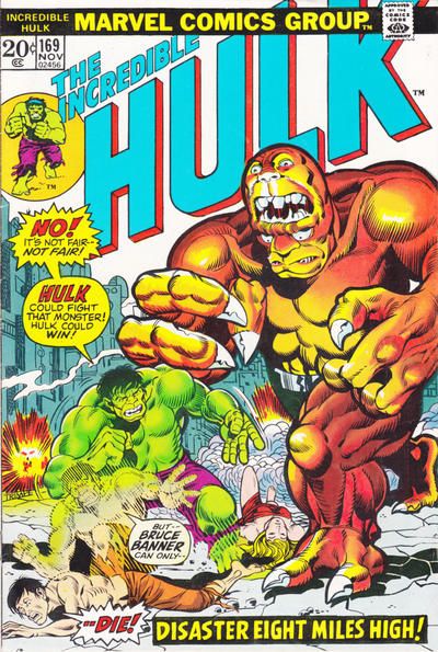 Incredible Hulk #169 Comic