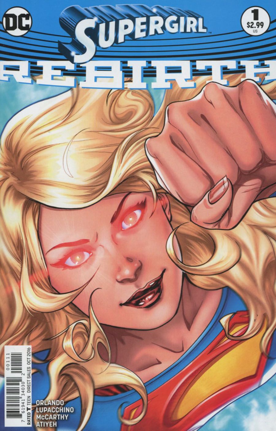 Supergirl: Rebirth #1 Comic