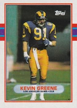 Kevin Greene 1989 Topps #134 Sports Card