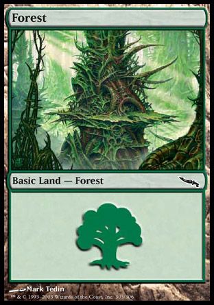 Forest (Mirrodin) Trading Card