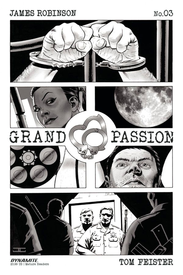 Grand Passion #3 (Cover B 10 Copy B&w Cover)