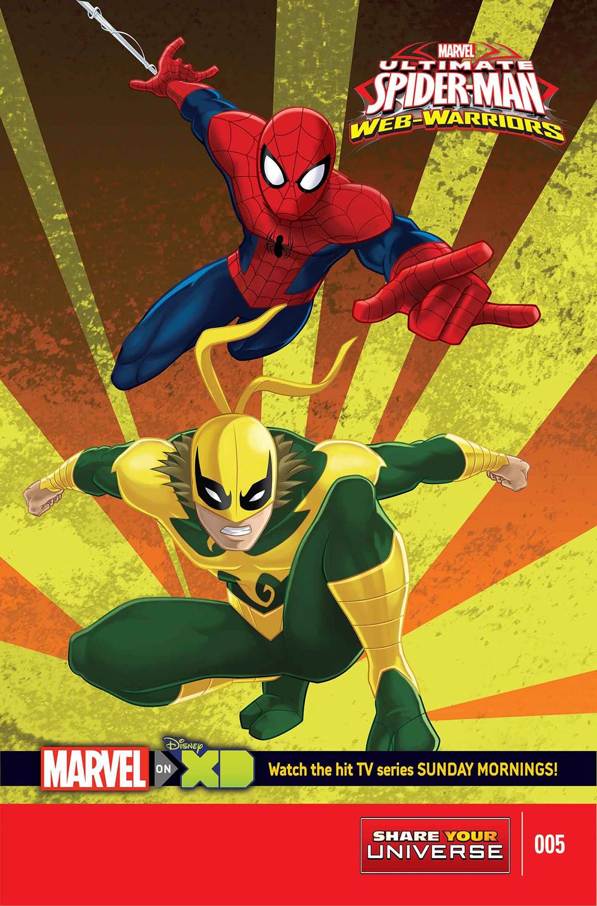 Marvel Universe Ult Spider-man Web Warriors #5 Comic