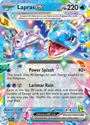 Lapras ex (32/142) - Stellar Crown