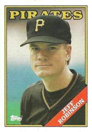 Jeff Robinson 1988 Topps #244