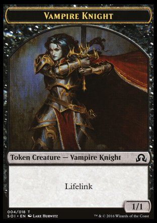 Vampire Knight (Shadows over Innistrad) Trading Card