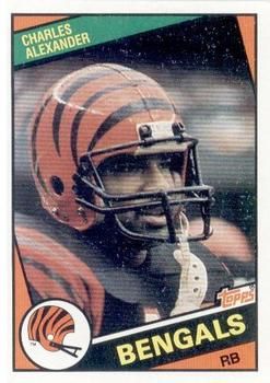 Charles Alexander 1984 Topps #33 Sports Card