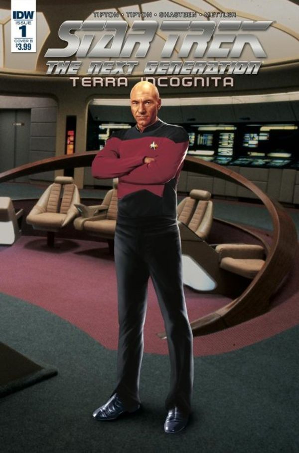Star Trek: The Next Generation: Terra Incognita #1 (Cover B Photo)