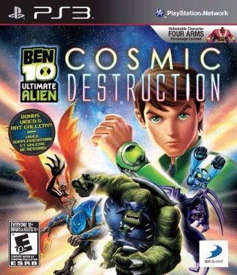 Ben 10: Ultimate Alien Cosmic Destruction Video Game
