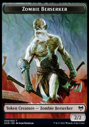 Zombie Berserker (Kaldheim) Trading Card