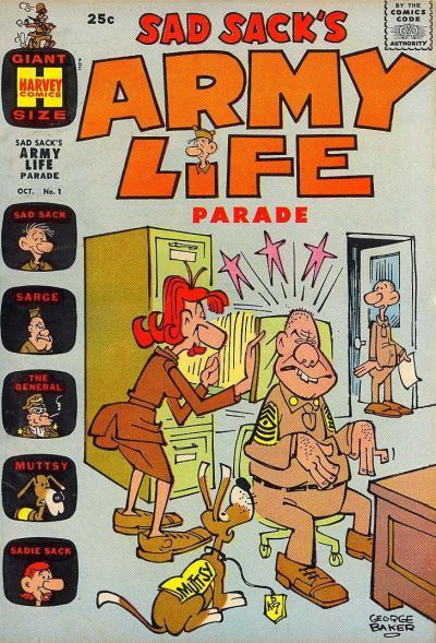 Sad Sack's Army Life Parade #1 Comic
