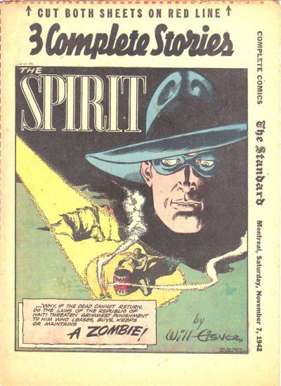 Spirit Section #11/8/1942 Comic