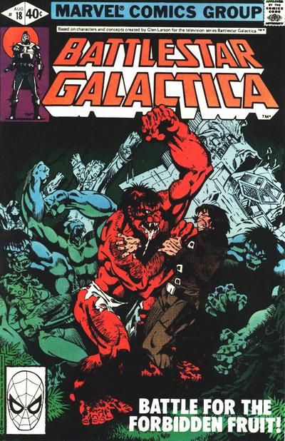 Battlestar Galactica #18 Comic