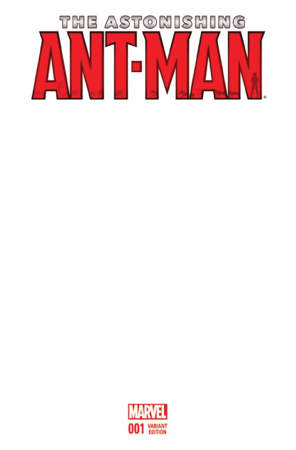 Astonishing Ant-man #1 (Blank Variant)
