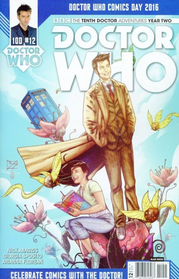 Doctor Who: 10th Doctor - Year Two #12 (Cover E Doctor Who Day)