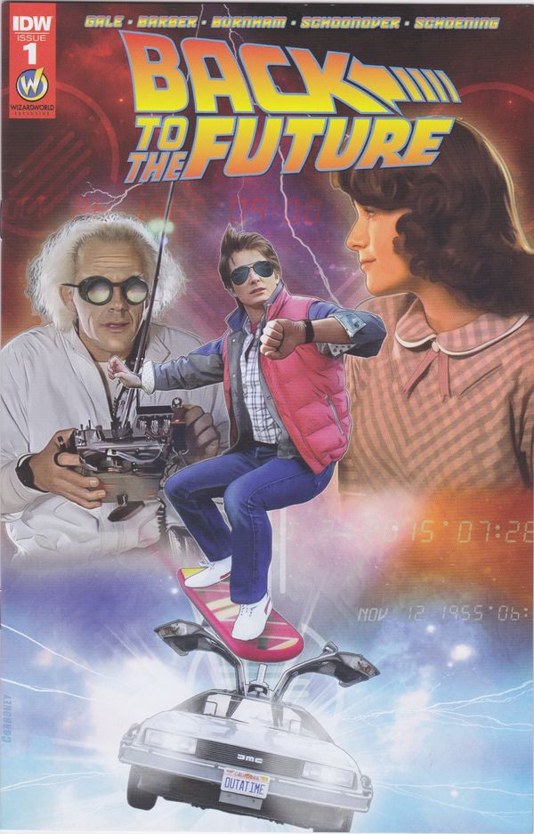 Back To The Future #1 (Joe Corroney Wizard World Variant)