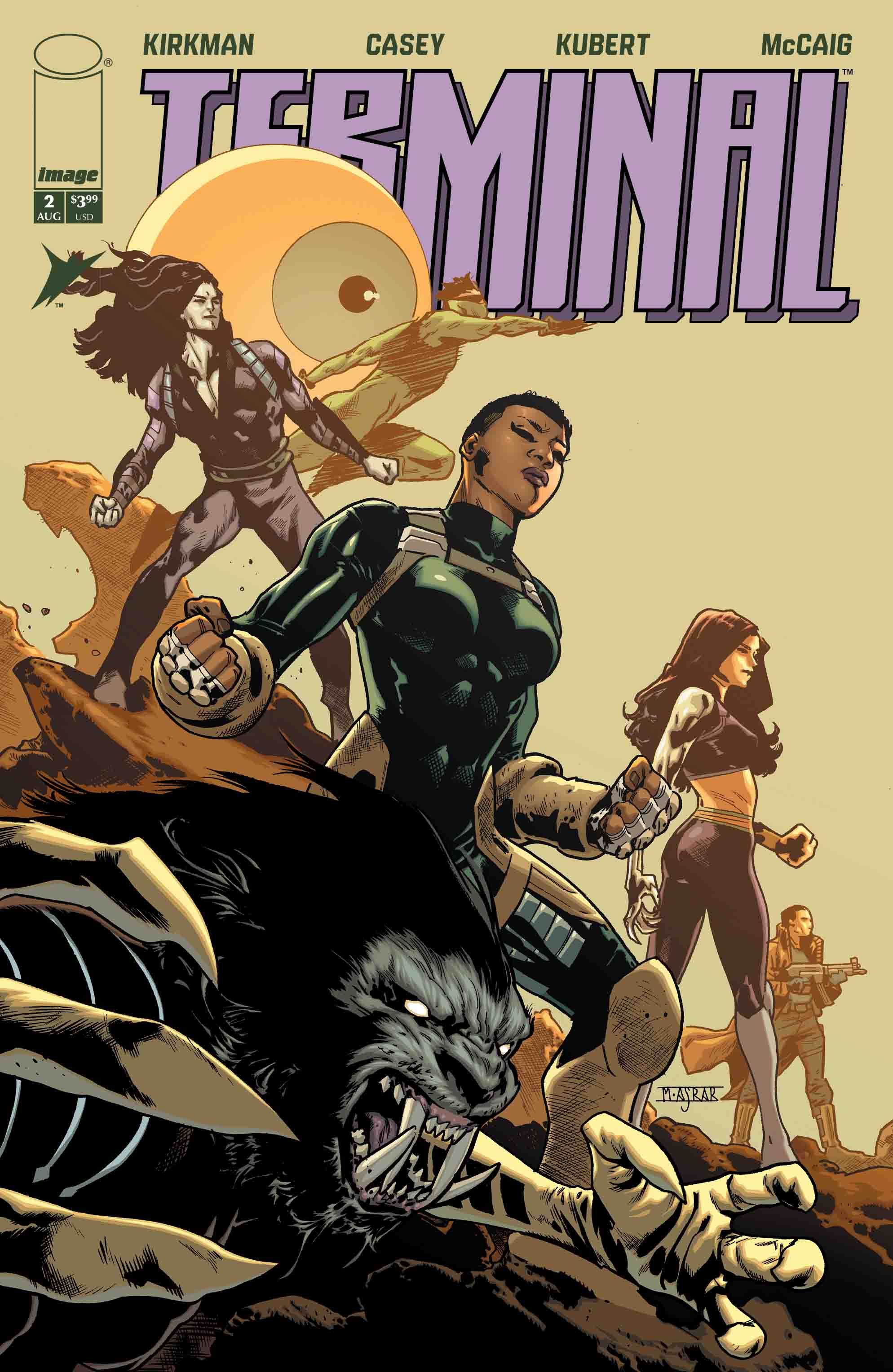 Terminal #2 (Cvr E Inc 1:50 Mahmud Asrar & Dave Mccaig Variant) Comic