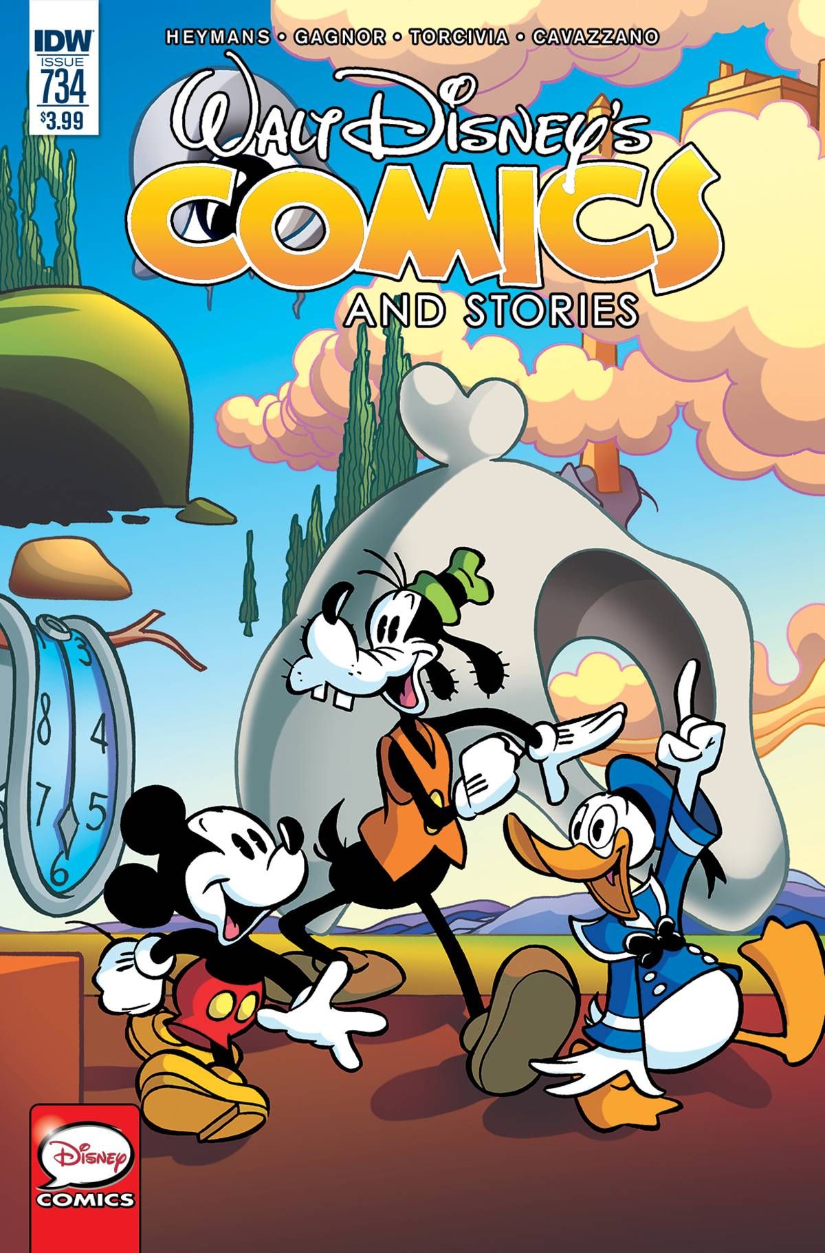 Walt Disney's Comics and Stories #734 Comic